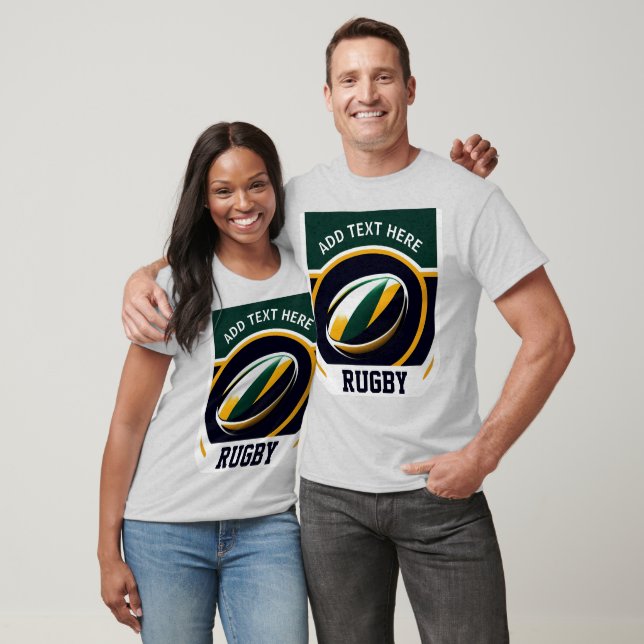 Personalized Rugby T-Shirt (Unisex)