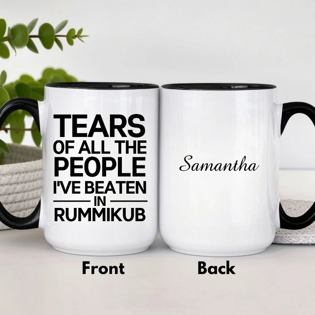 Personalized Rummikub Trophy Mug (Creator Uploaded)