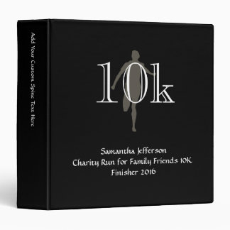 Personalized Runner 10k Cross-Country Keepsake Binder