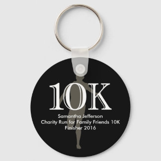 Personalized Runner 10k Cross-Country Keepsake Keychain