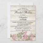 Personalized Rustic Chic Vintage Bridal Shower