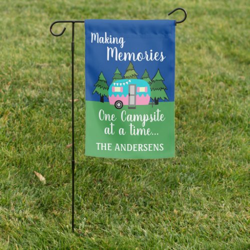 Personalized RV Vintage Camping Flags