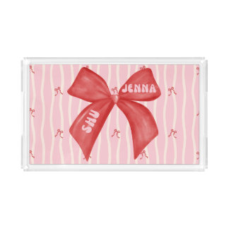 Personalized Sacred Heart University Acrylic Tray