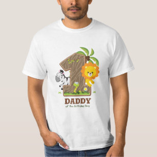 Personalized Safari Birthday Tshirt for Daddy