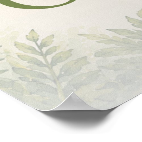 Personalized Safari Nursery Name Poster | Jungle