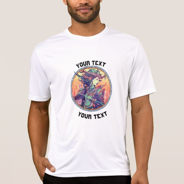PERSONALIZED Sagittarius ZODIAC SIGN  T-Shirt (Front)