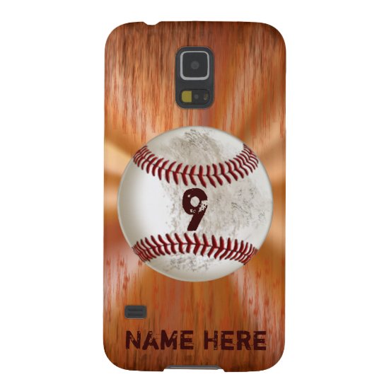 Personalized Samsung Galaxy S5 Baseball Case For Galaxy S5