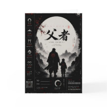 Personalized Samurai Father’s Day Greeting Card