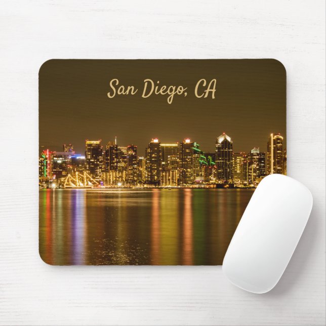 Personalized San Diego Mouse Pad (With Mouse)