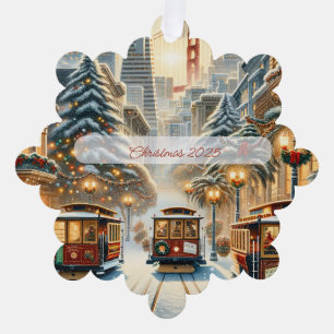 Personalized San Francisco Christmas Card –Holiday