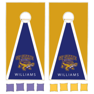 Personalized San Francisco State Cornhole Set