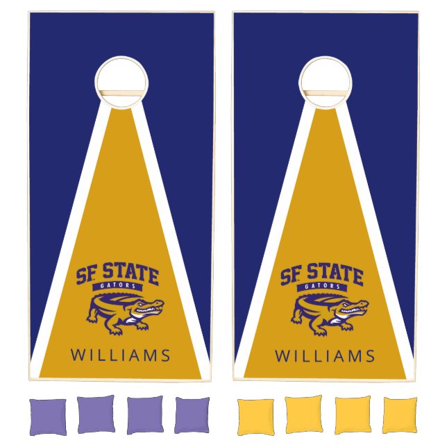 Personalized San Francisco State Cornhole Set (Set)