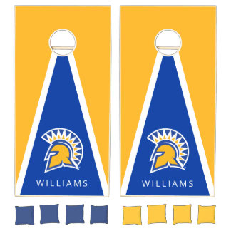 Personalized San Jose State Spartans Cornhole Set