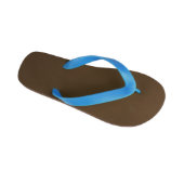 Personalized Sand Imprint Flip Flops Women's Brown (3/4)