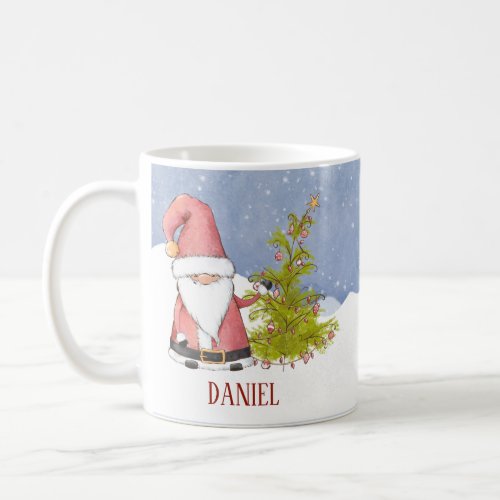 Personalized Santa Christmas Coffee Mug