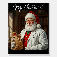 Personalized Santa Claus Pharmacy RX