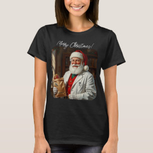 Personalized Santa Claus Pharmacy T-Shirt RX