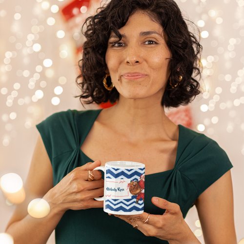 Personalized Santa Gift Tag Mug