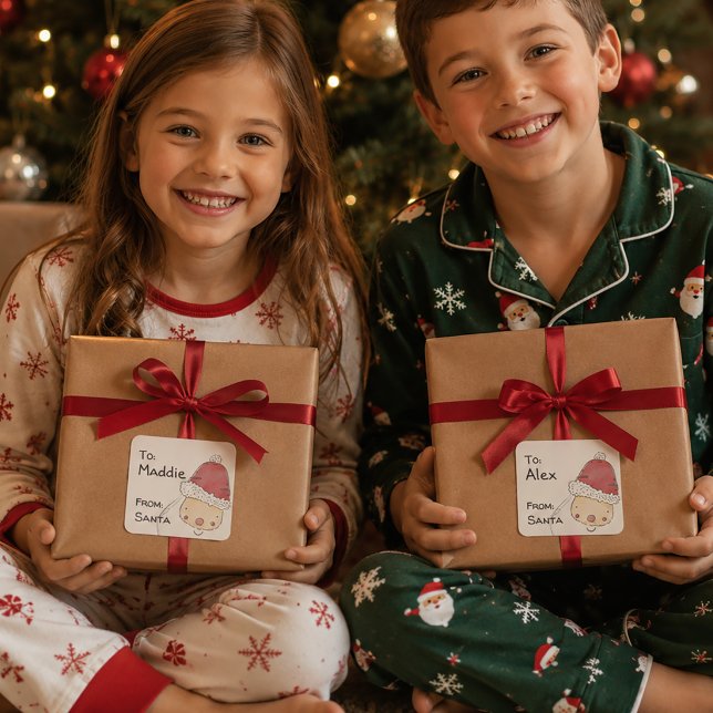 Personalized Santa Gift Tags (Creator Uploaded)