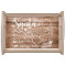 Personalized Santa Tray For Christmas Eve Treats