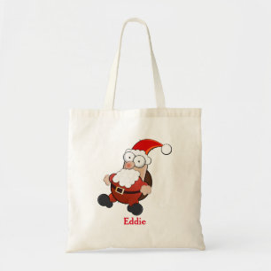 Personalized Santaclaus Christmas Holidays Tote Bag