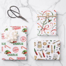 Personalized Santa's Elf Workshop Christmas