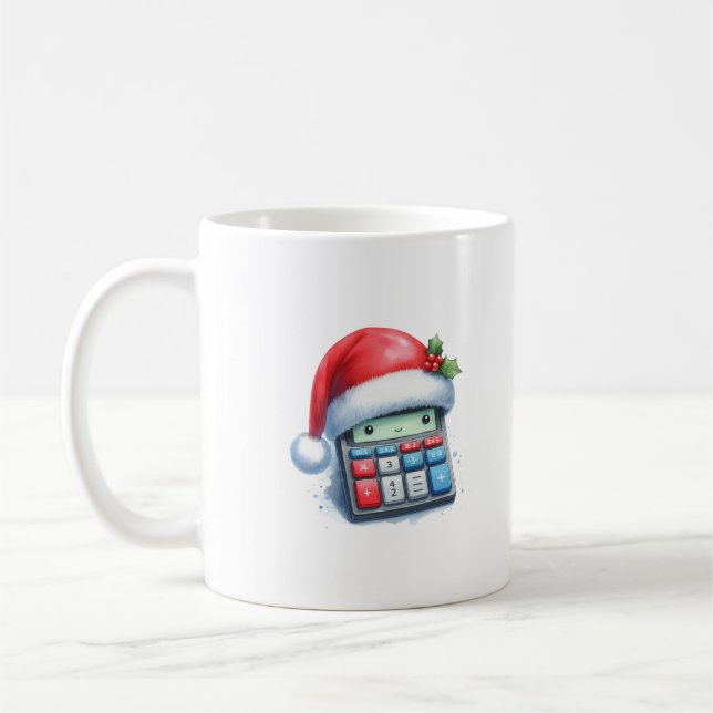 Personalized Santa's Favorite Accountant Coffee Mug (Left)