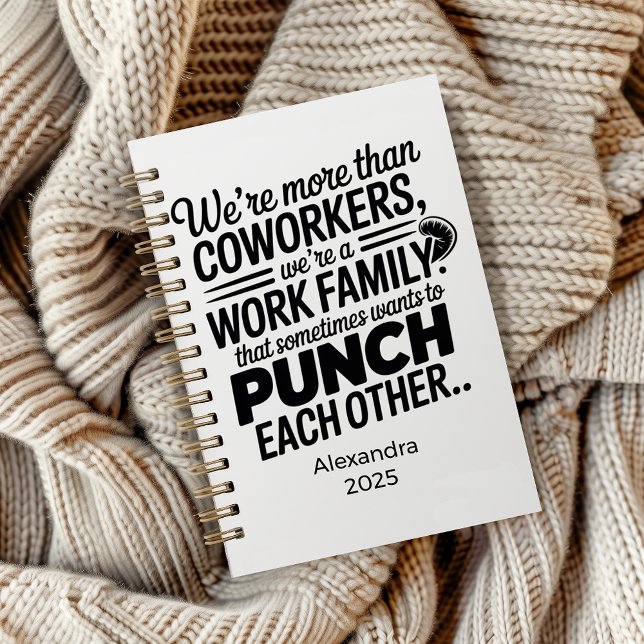 Personalized Sarcastic Coworker Gift Notebook (Creator Uploaded)