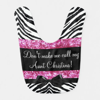 Personalized Sassy Baby from Aunt Personalized Bib