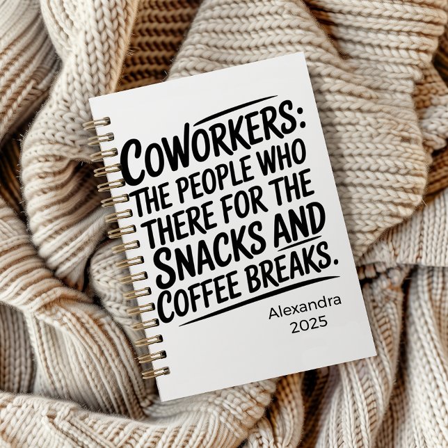 Personalized Sassy Workplace Humor Notebook (Creator Uploaded)