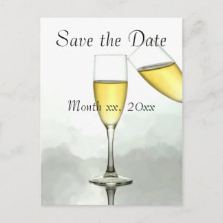 Personalized Save the Date Announcement Postcard