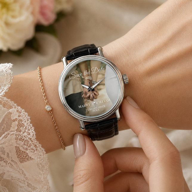 Personalized Save the Date Photo Wedding Favor Watch (Personalized Save the Date Photo Wedding Favor Watch, Wedding Favor Ideas)
