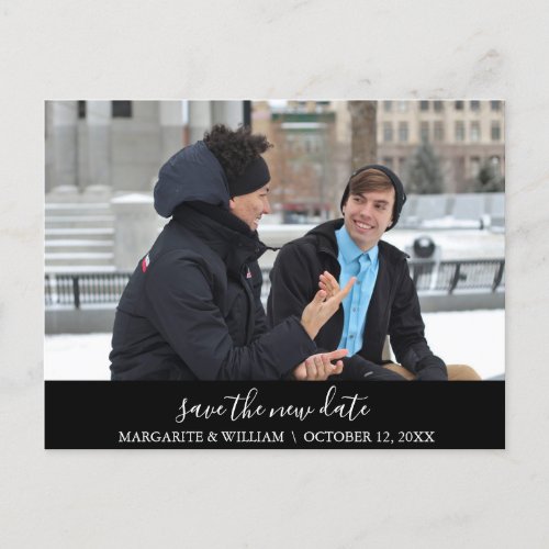 Personalized save the new date Postcard