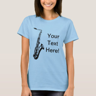 Personalized Saxophone T-Shirt