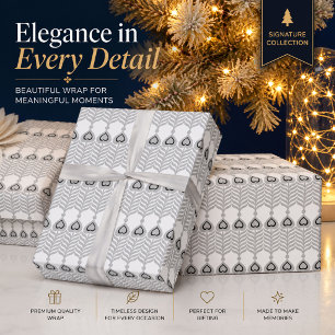 Personalized Scandinavian Wrapping Paper