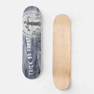 Personalized Scarecrow Halloween Horror Skateboard