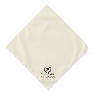 Personalized School and College Graduation Elegant Bandana