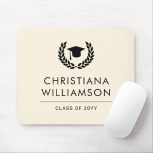 Personalized School and College Graduation Elegant Mouse Pad