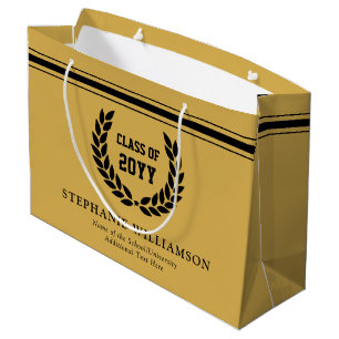 Personalized School and University Graduation  Large Gift Bag