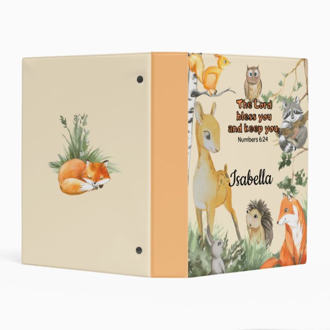 Personalized School Binder with Scripture for Kids (Background)