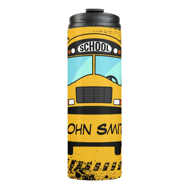 Personalized School Bus Driver Thermal Tumbler (Front)