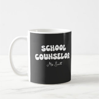 Personalized School Counselor Gift Coffee Mug