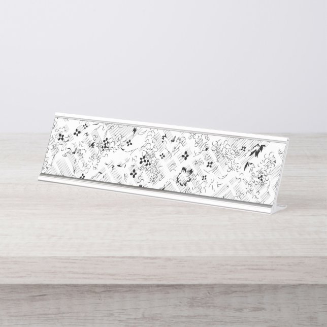 Personalized School Essentials Desk Name Plate (Front)