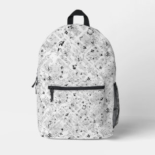Personalized School Essentials Printed Backpack