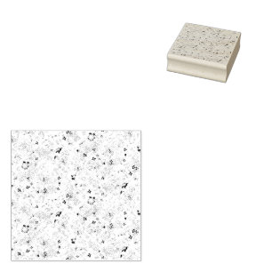 Personalized School Essentials Rubber Stamp