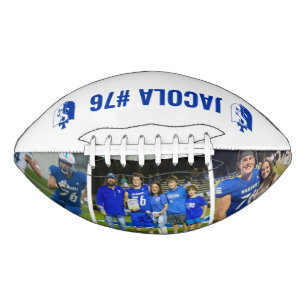 Personalized School Logo Football Custom Team/Name