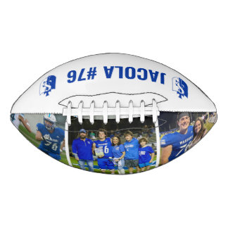 Personalized School Logo Football Custom Team/Name