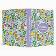 Personalized School Memories Binder