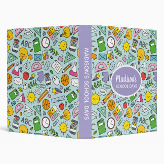 Personalized School Memories Binder