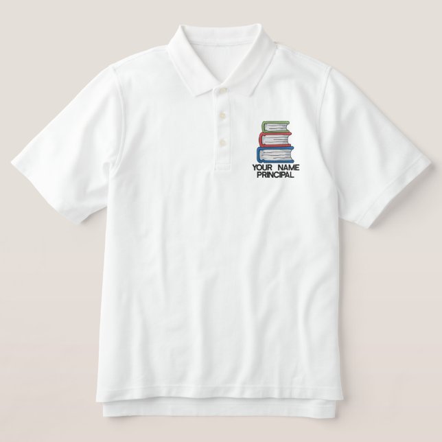 Personalized School Principal Shirt (Design Front)